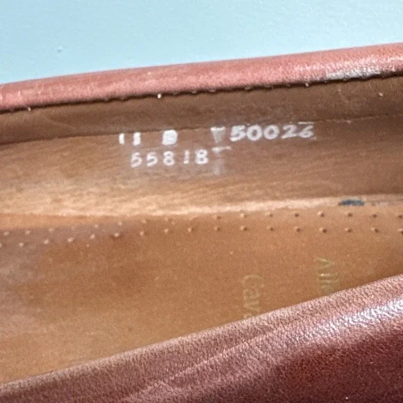 Allen Edmonds CavanaughMen's Leather Penny Loafers Size 11 Dress Shoes